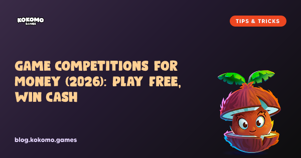 Game Competitions for Money (2026): Play Free, Win Cash