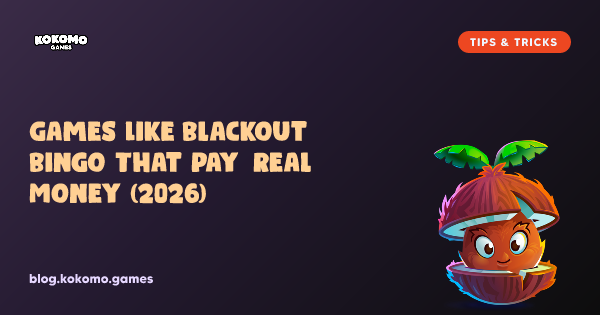 Games Like Blackout Bingo That Pay Real Money (2026)