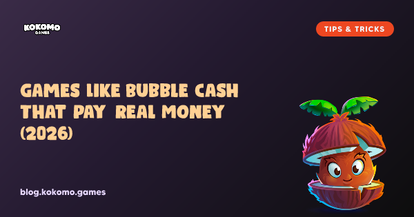 Games Like Bubble Cash That Pay Real Money (2026)