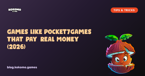 Games Like Pocket7Games That Pay Real Money (2026)